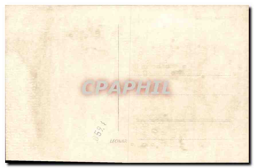 CARTE PHOTO Ville Allemagne — Verso