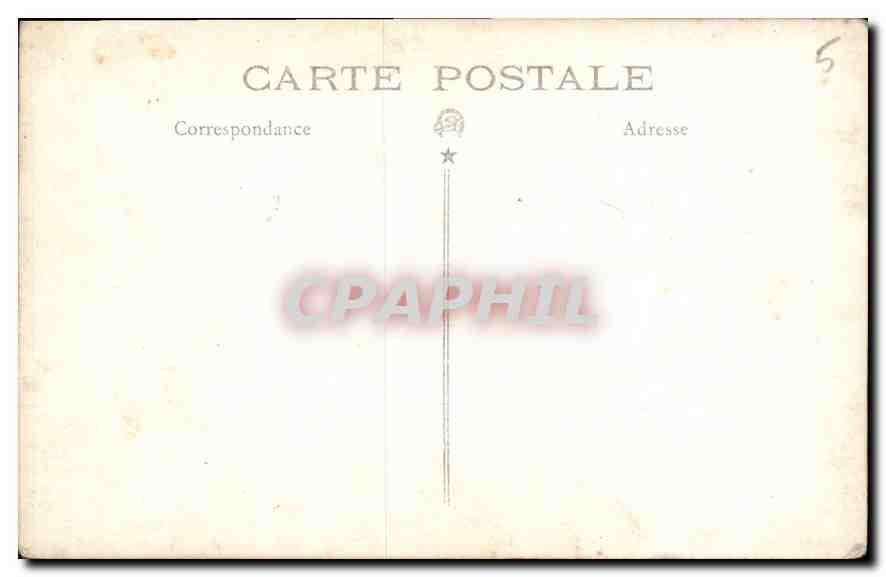 CARTE PHOTO Femme — Rückseite