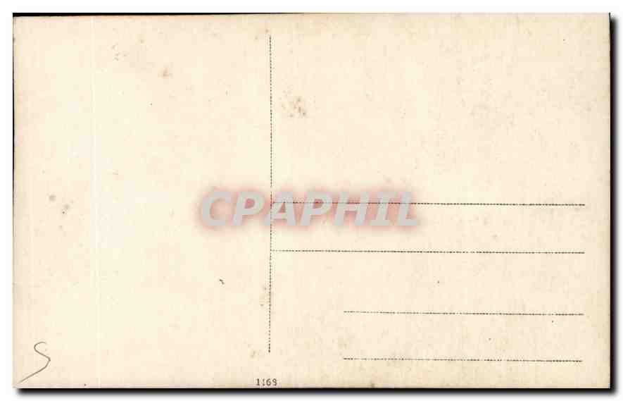 CARTE PHOTO Homme — Verso
