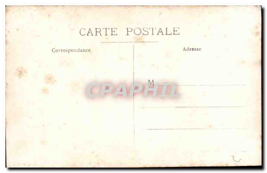 CARTE PHOTO Femme Infirmiere Croix Rouge — Verso