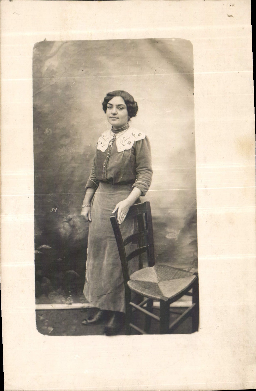 CARTE PHOTO Femme
