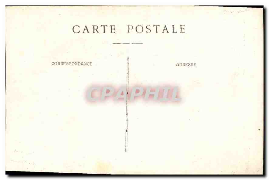 CARTE PHOTO Femme — Verso
