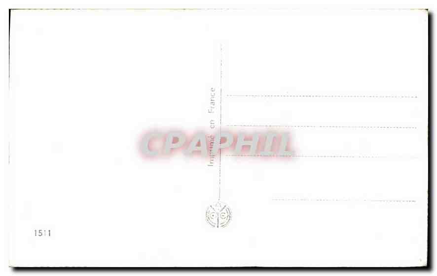 CARTE PHOTO Enfant Communiant — Verso