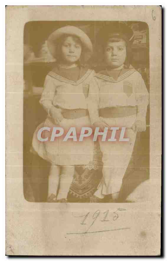 CARTE PHOTO Enfants