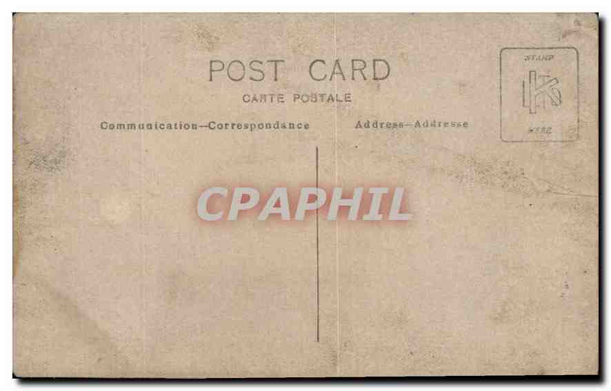 CARTE PHOTO Enfants — Rückseite
