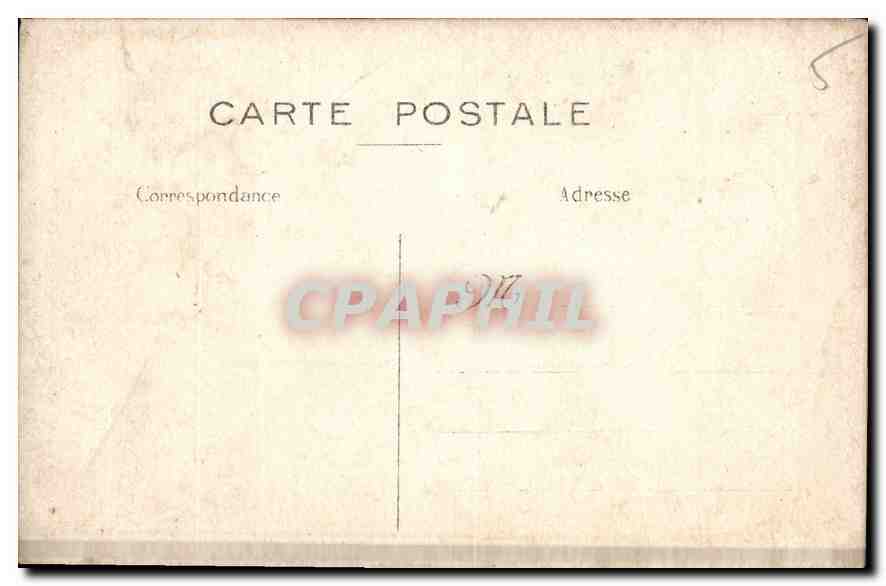 CARTE PHOTO Femme — Verso