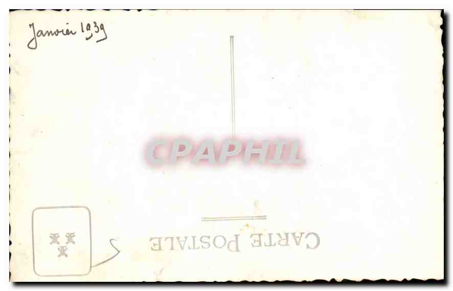 CARTE PHOTO Enfants — Verso