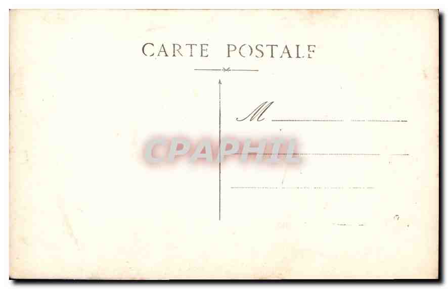 CARTE PHOTO Homme — Rückseite