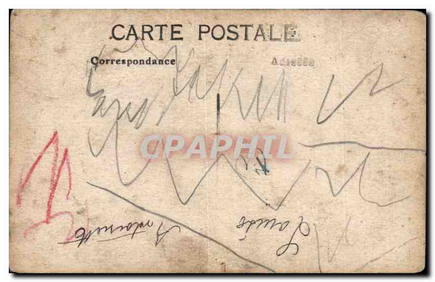 CARTE PHOTO Femmes — Verso