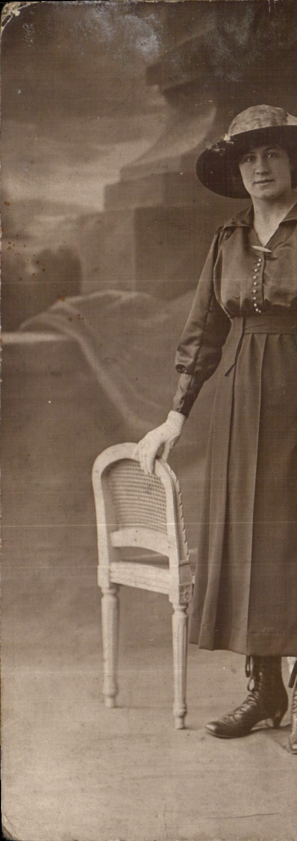 CARTE PHOTO Femme