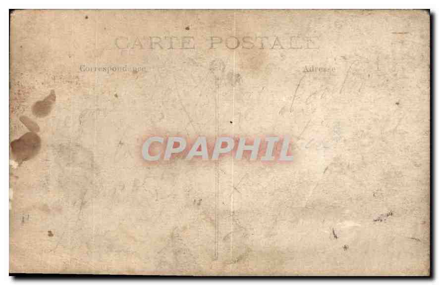 CARTE PHOTO Femme — Rückseite