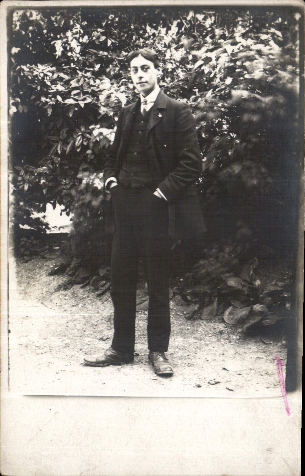 CARTE PHOTO Homme