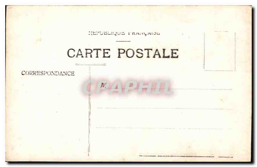 CARTE PHOTO Hommes pipe  — Rückseite