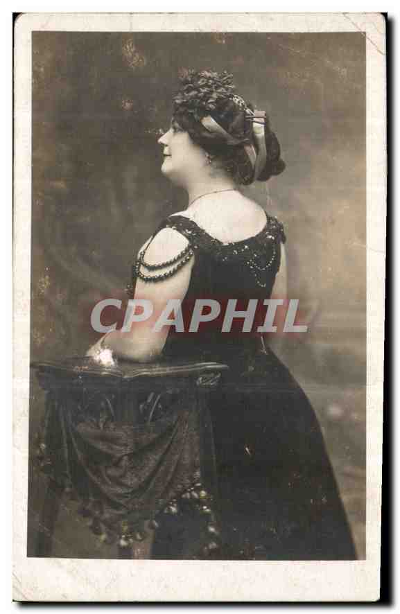 CARTE PHOTO Femme
