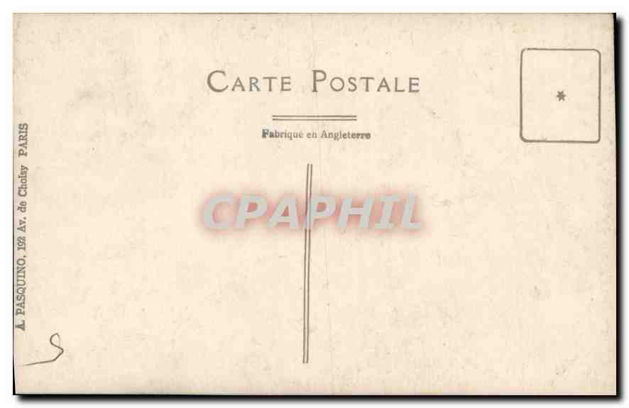 CARTE PHOTO Femmes — Verso
