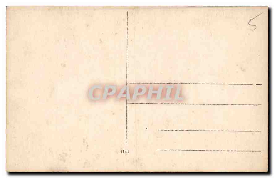 CARTE PHOTO Homme — Verso