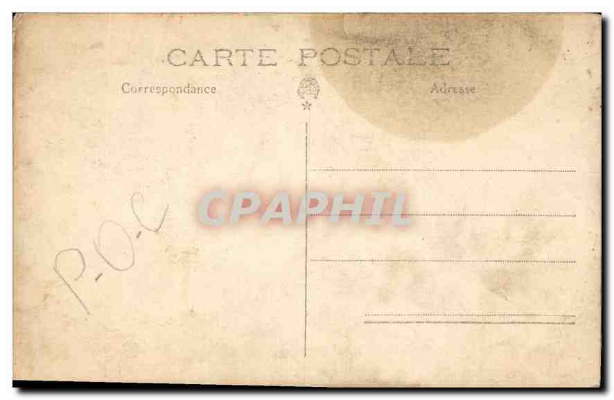 CARTE PHOTO Enfant — Rückseite