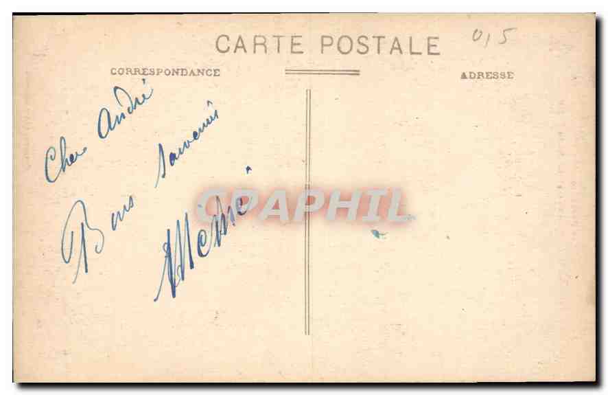 CPA Les Pyrenees Lourdes le Calvaire Breton et la Basilique  — Verso
