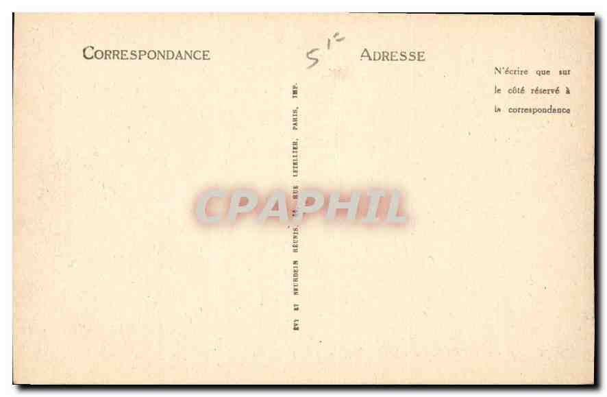 CPA Les Bords du Lac a Chavaire  — Rückseite