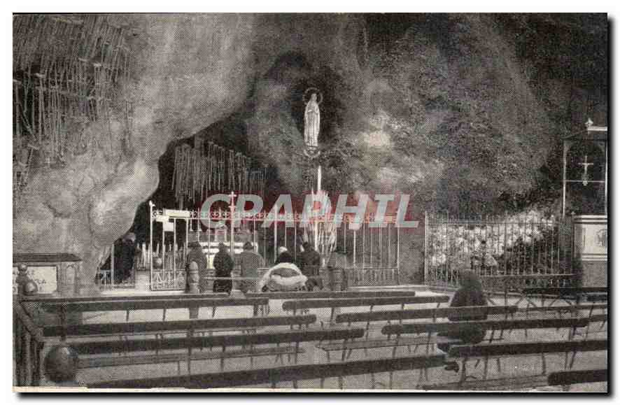 CPA Lourdes la Grotte 