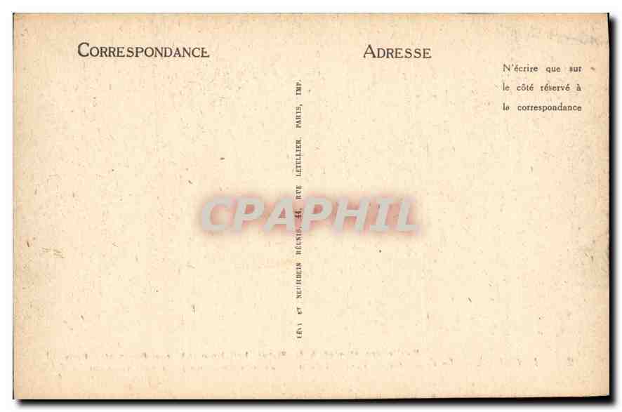 CPA Lourdes Le Calvaire VIII Station Jesus console les filles de Jerusalem  — Verso