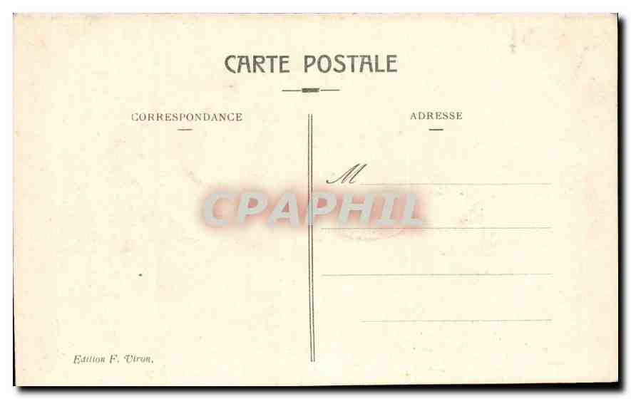 CPA Lourdes Sixieme Station du Calvaire  — Verso