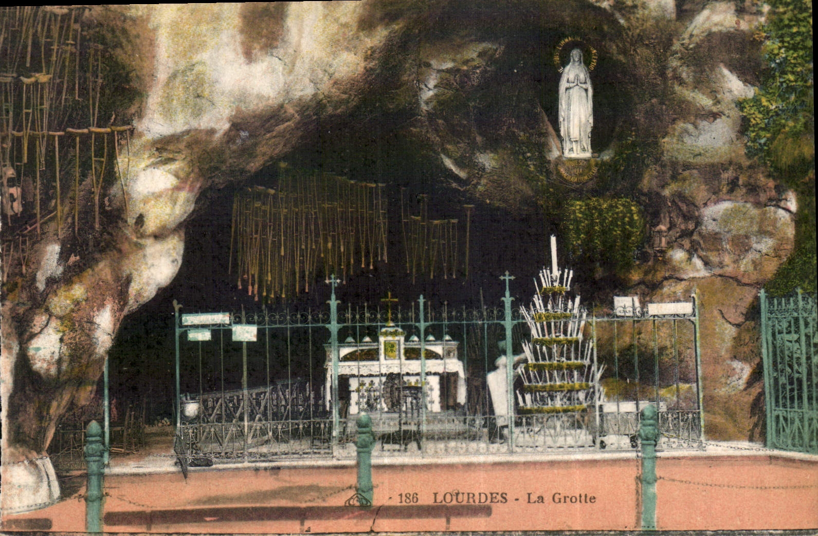 CPA Lourdes La Grotte 