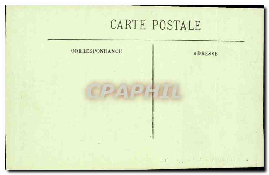 CPA Lourdes La Basilique  — Verso
