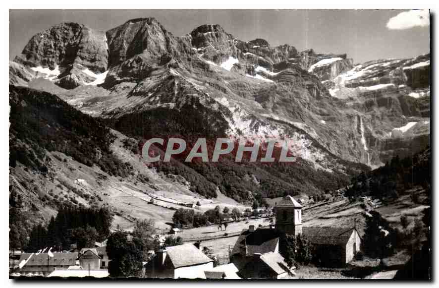 CPA Gavarnie H P Le Cirque et le Village 