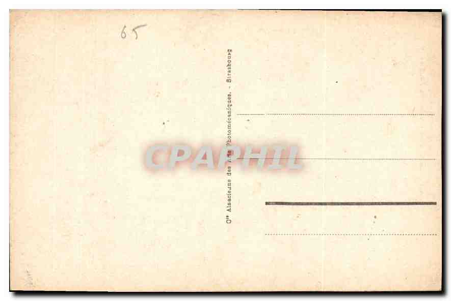 CPA Lourdes Maison paternelle de Bernadette Soubirous  — Verso