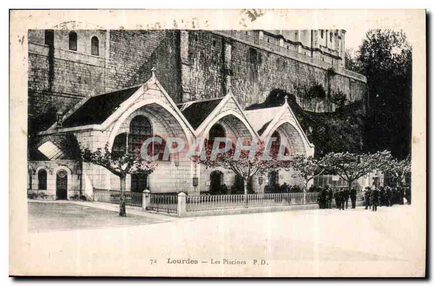 CPA Lourdes les Piscines 