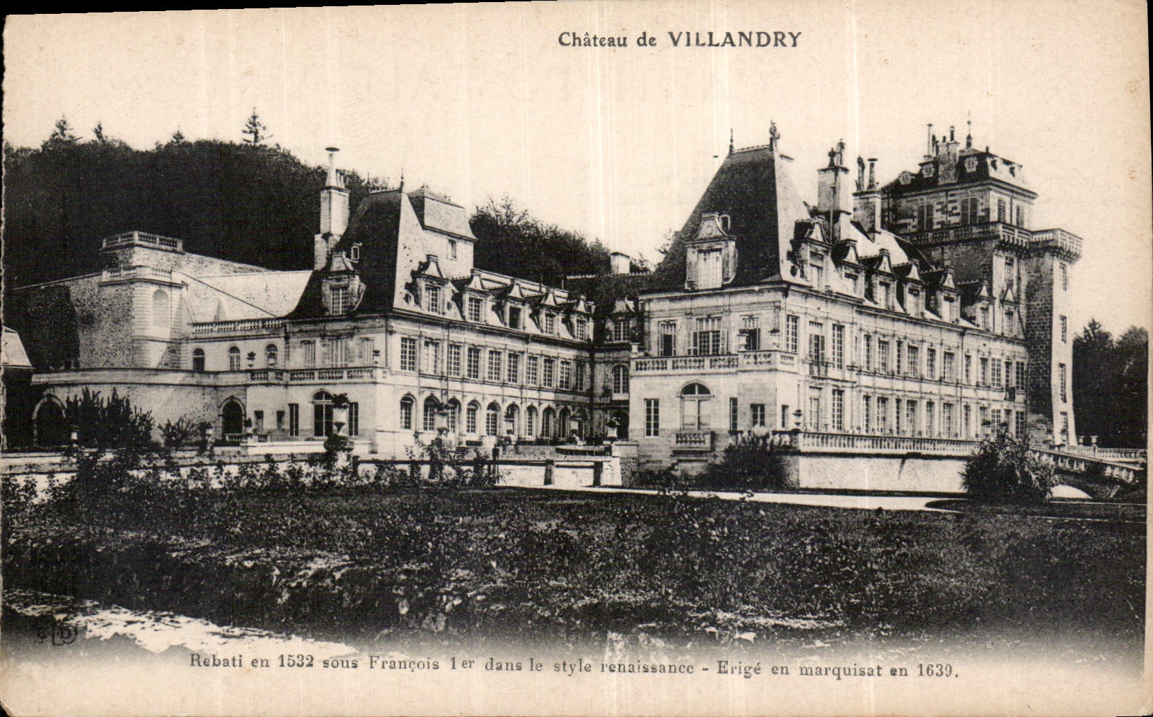 CPA Chateau de Villandry 