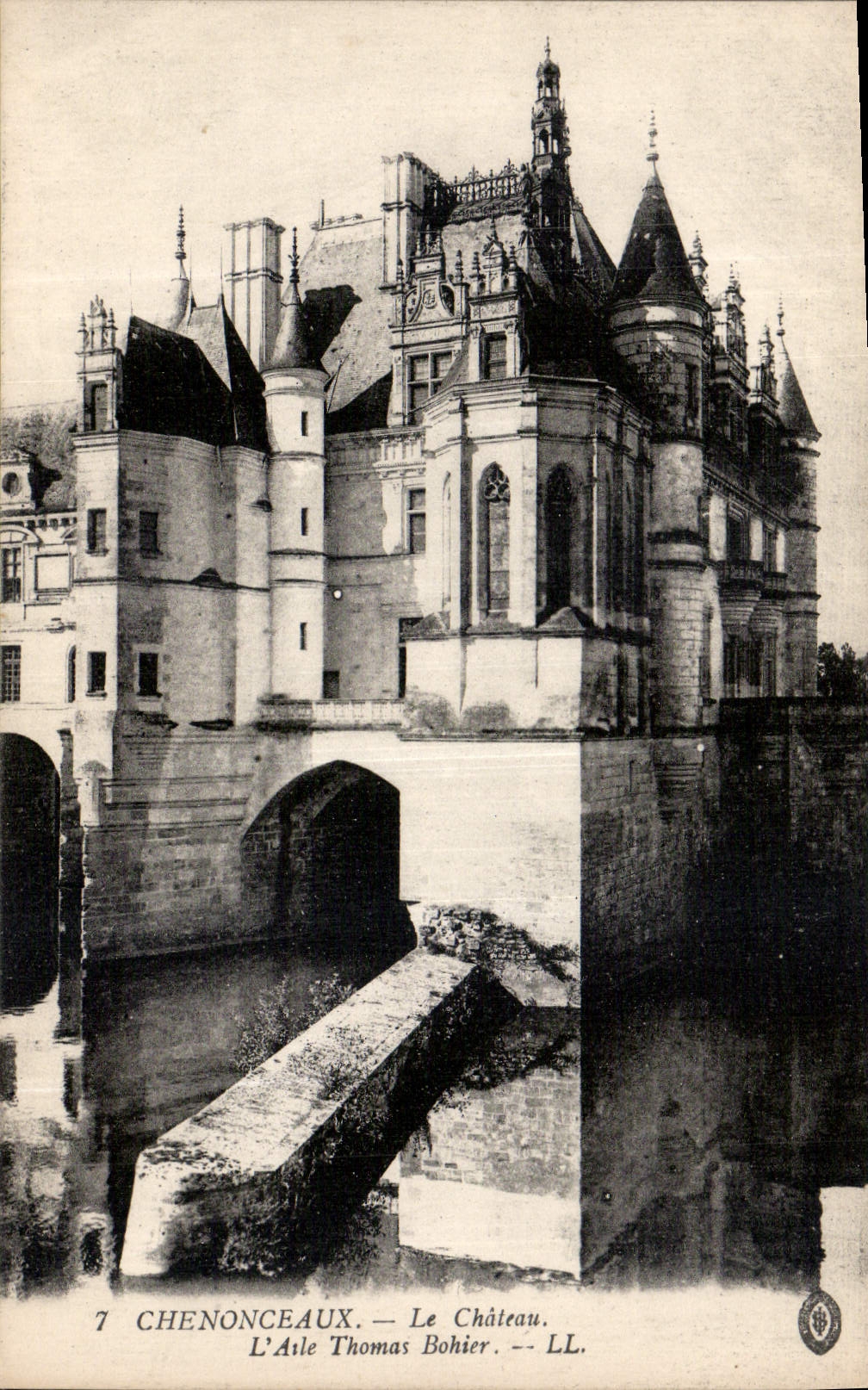 CPA Chenonceaux le Chateau l'Aile Thomas Bohier 