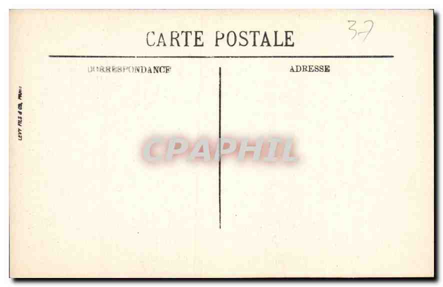 CPA Chenonceaux le Chateau l'Aile Thomas Bohier  — Rückseite