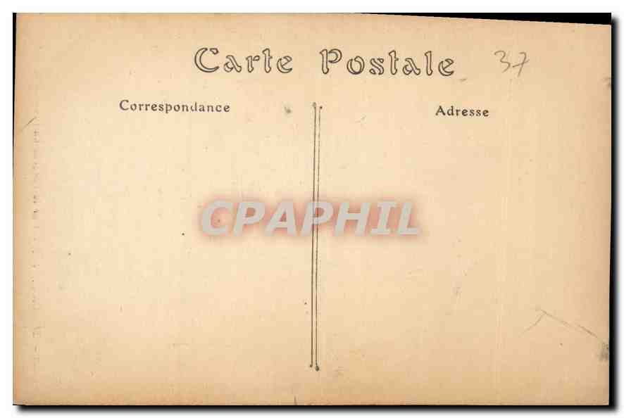 CPA Amboise Interieur de la Chapelle du Chateau  — Rückseite