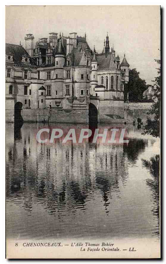 CPA Chenonceaux l'Aile Thomas Bohier la Facade Orientale 