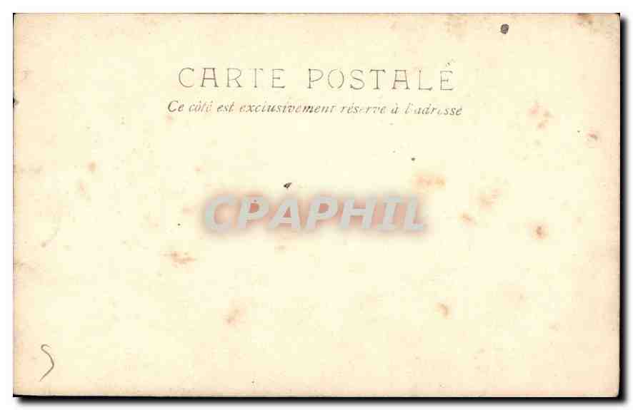CARTE PHOTO Enfant Communiante — Verso