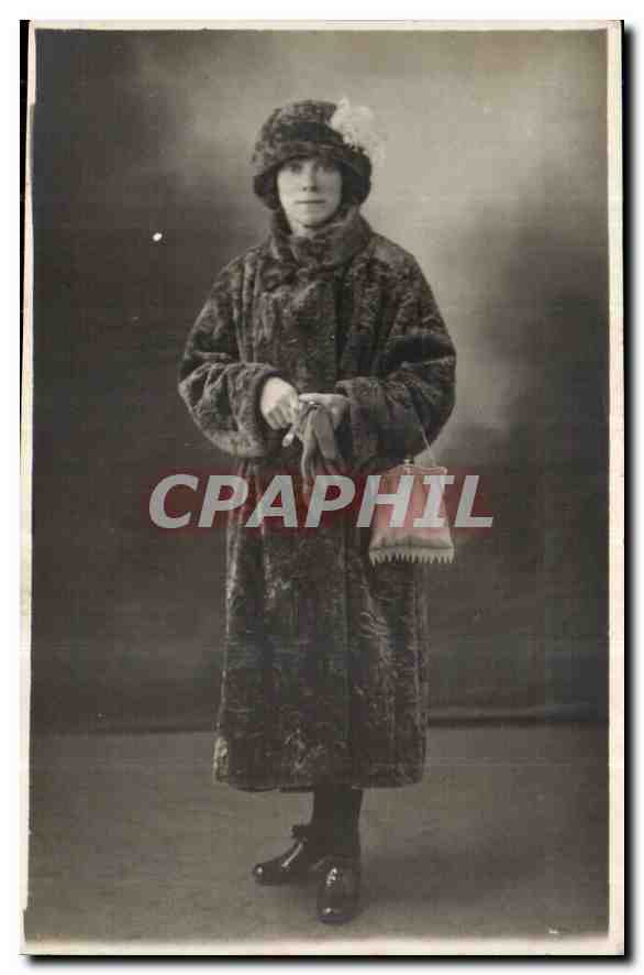 CARTE PHOTO Femme