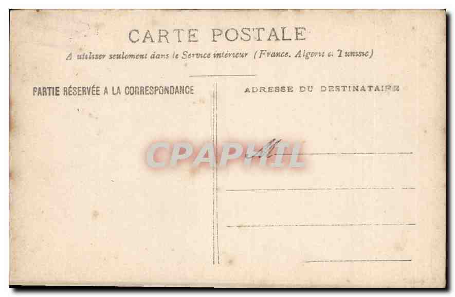 CARTE PHOTO Homme — Rückseite