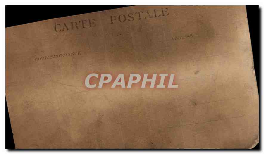 CARTE PHOTO Homme — Rückseite