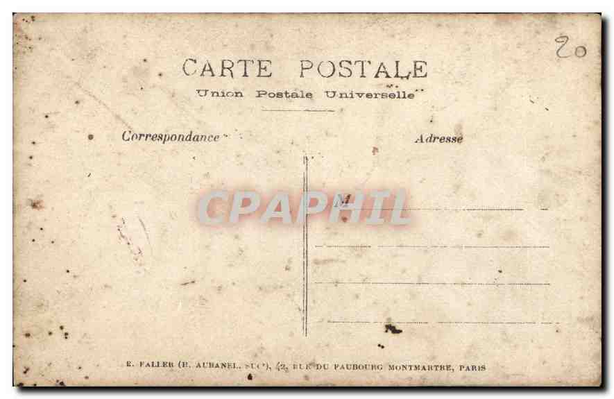 CARTE PHOTO Enfants — Rückseite