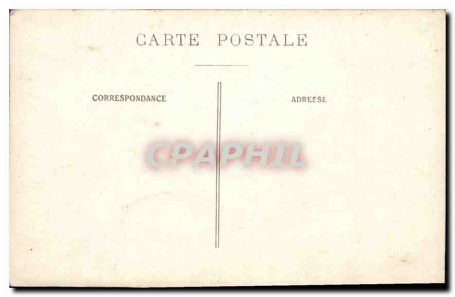 CARTE PHOTO Enfants — Rückseite