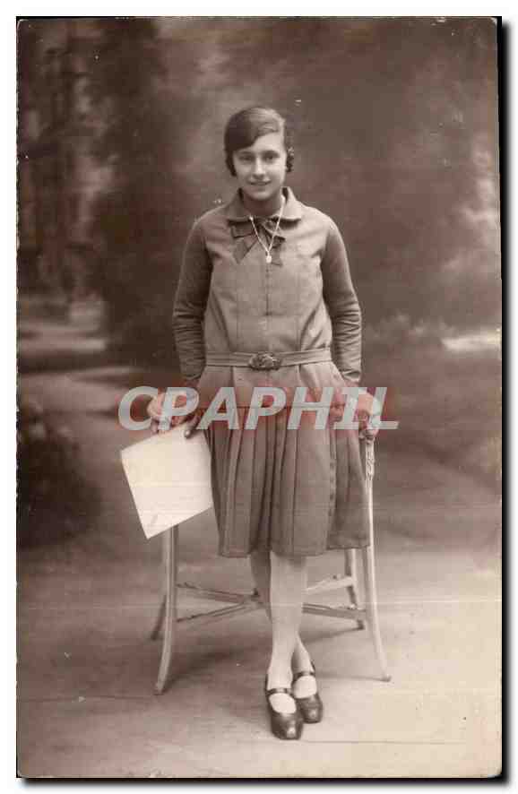 CARTE PHOTO Femme