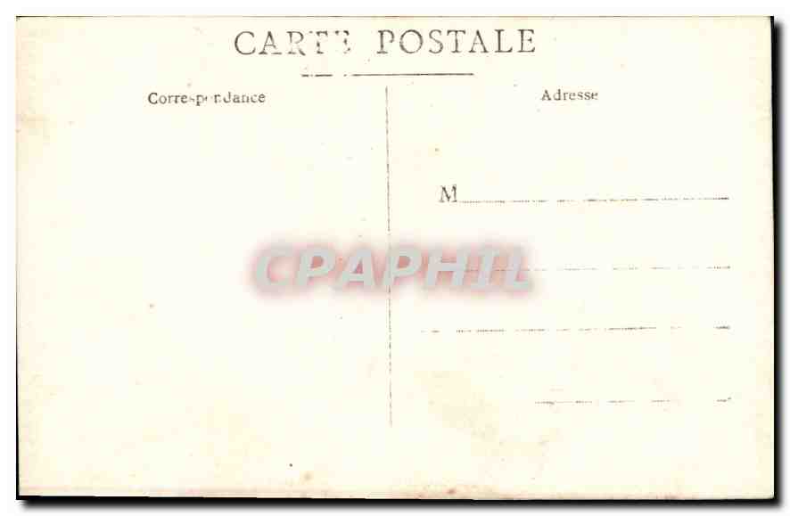 CARTE PHOTO Enfant Femme — Rückseite