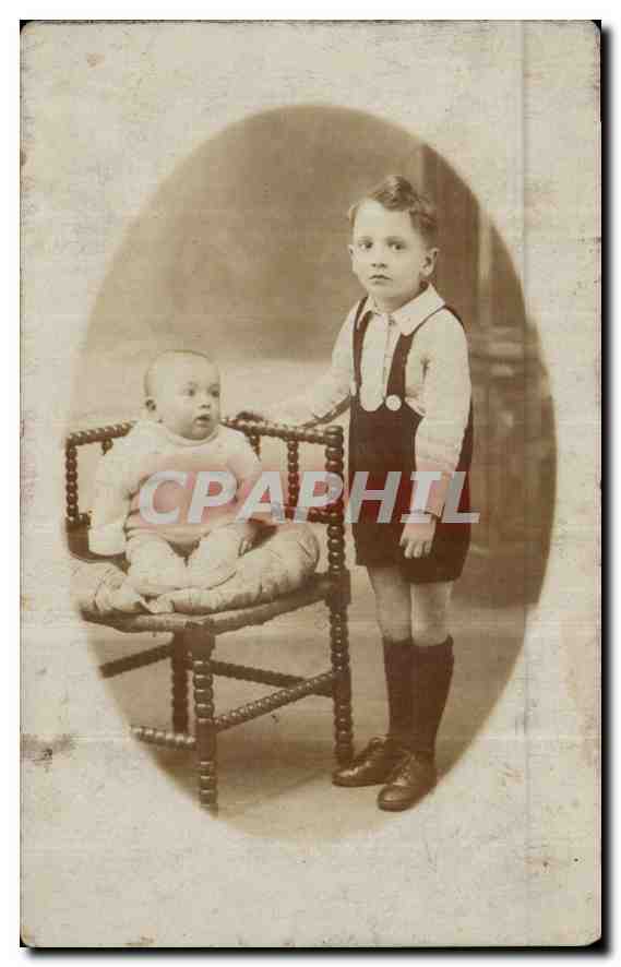 CARTE PHOTO Enfants