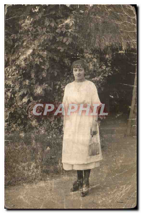 CARTE PHOTO Femme