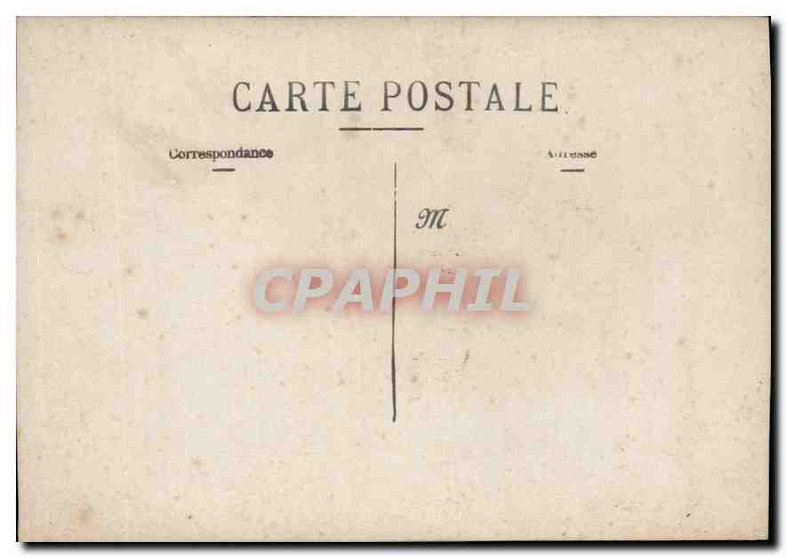 CARTE PHOTO Enfants — Rückseite