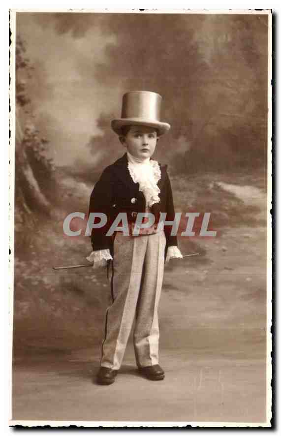 CARTE PHOTO Enfant