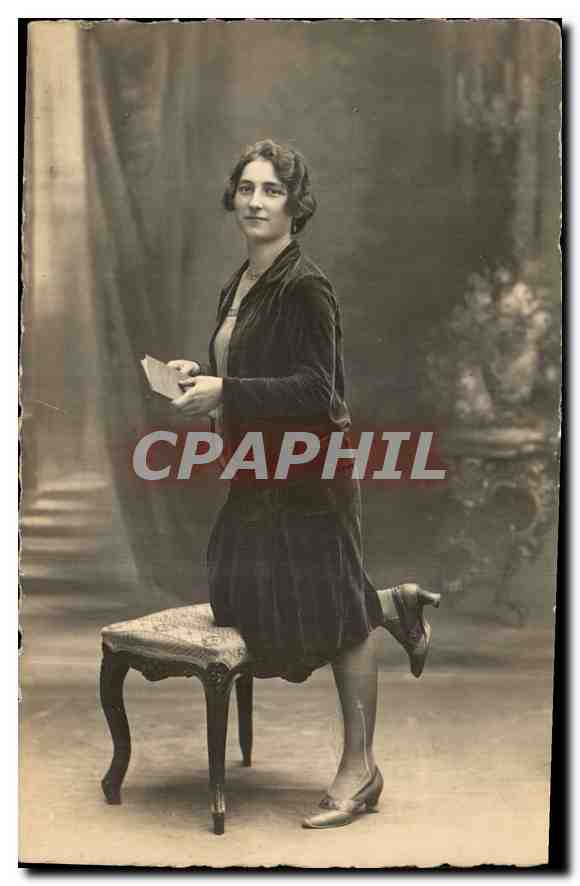 CARTE PHOTO Femme
