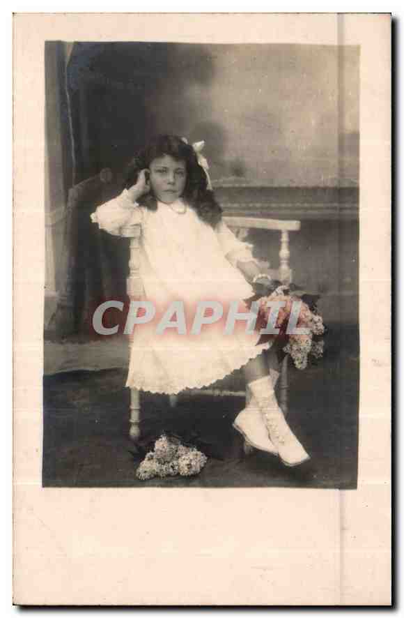 CARTE PHOTO Enfant